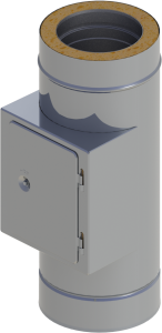 Wyczystka izolowana z drzwiczkami