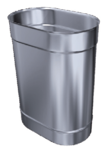 Rura L=500 110x220/1mm